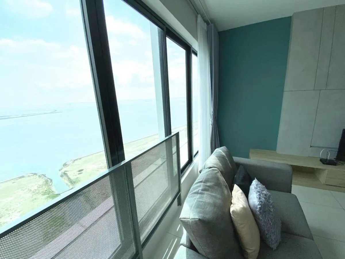 Sunrise Gurney Fullseaview Luxury 2Room Suite 8Pax Kampong Makam 0*,